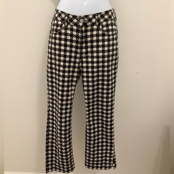 URBAN OUTFITTERS BDG BLACK AND WHITE CHECK PANTS❤️❤️❤️❤️ - Picture 2 of 7